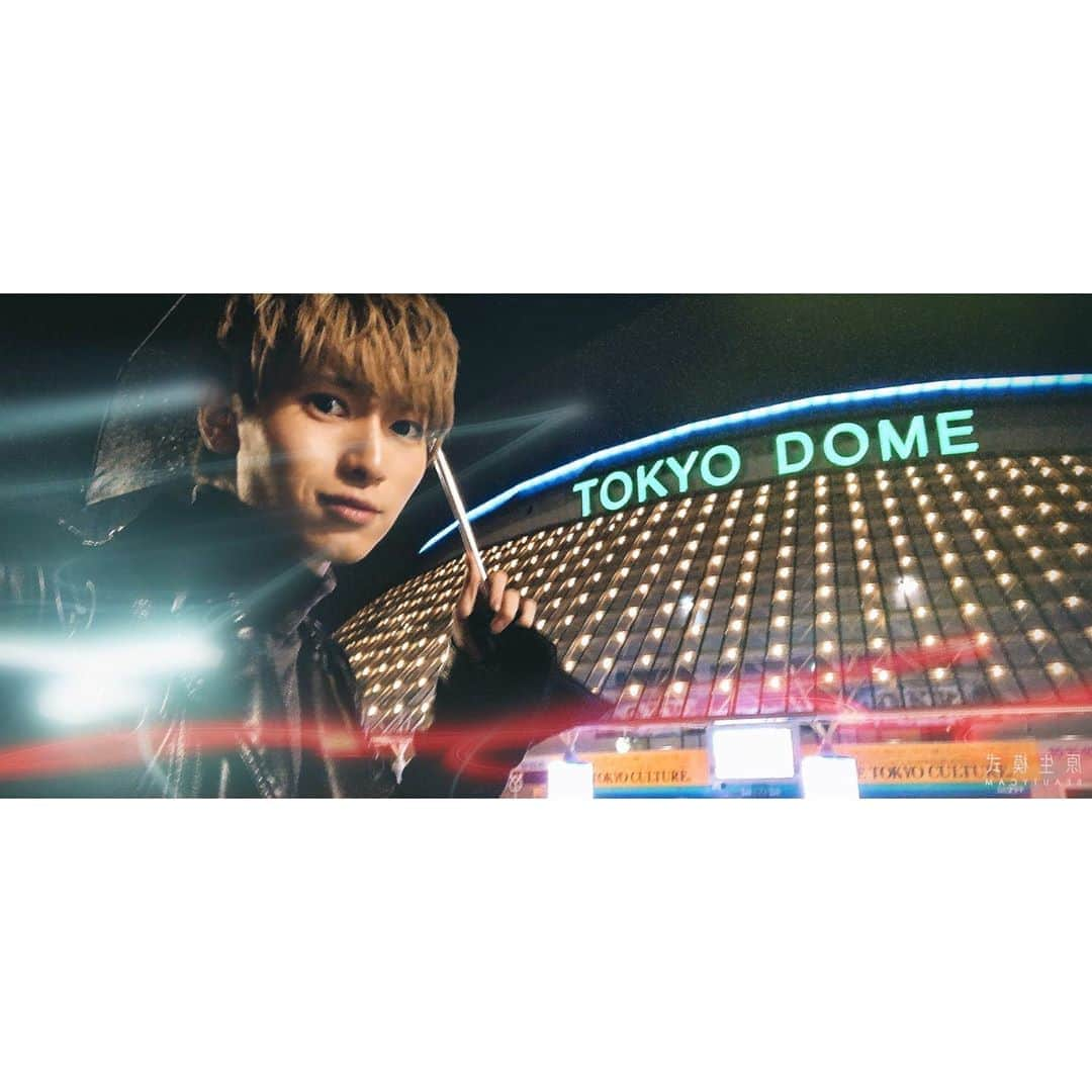 岡田鷹斗のインスタグラム：「TOKYO DOME🏟  #TOKYODOME #NEVAGIVEUP  #イケメン #dance #rap #followｍe  #小さ頃かろの思い出の場所 #思い出」