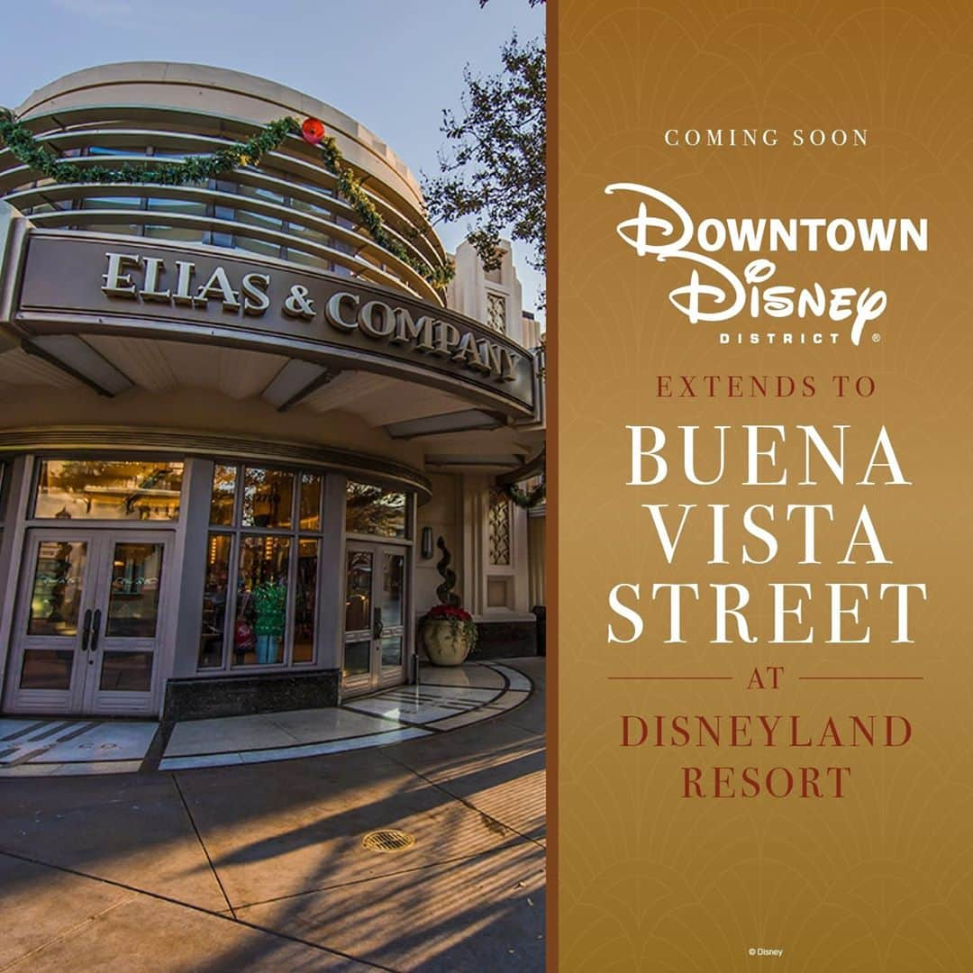 ディズニーランドさんのインスタグラム写真 - (ディズニーランドInstagram)「Beginning in November #DowntownDisney will extend to include select shopping and dining experiences on Buena Vista Street! Check the @DisneyParksBlog for more information.」10月24日 2時21分 - disneyland