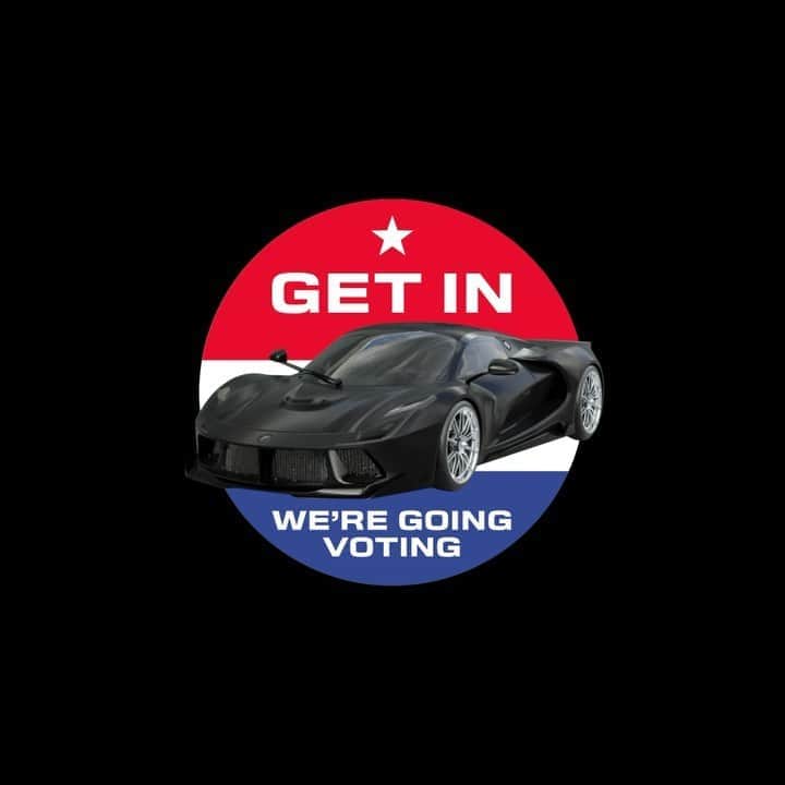 アレキサンダー・ワンのインスタグラム：「VOTERS ONLY 🗳   New Wang stickers for your post-voting selfies. Search ‘wang vote’ now on stories.  🔗 in bio for how to #vote2020」
