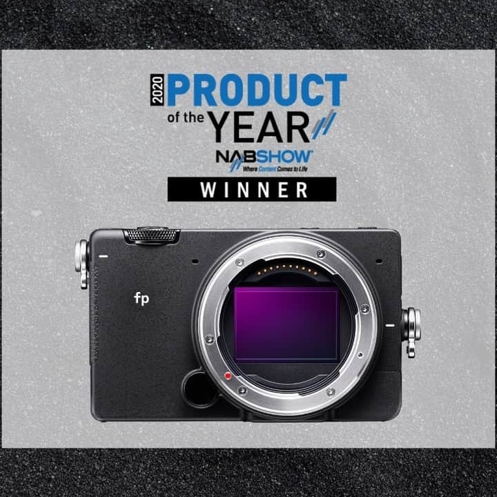 Sigma Corp Of America（シグマ）さんのインスタグラム写真 - (Sigma Corp Of America（シグマ）Instagram)「We are excited to announce that the Sigma fp has won the NAB Product of the Year award under the Best New Camera Technology category!   The Sigma fp is the world’s smallest full-frame mirrorless digital camera, capable of professional quality photography and cinematography and is designed to be completely modular; accessories from Sigma and third party manufacturers allow creatives to build out the camera as much or as little as is needed for their shooting scenario. It is equipped with a 24.6 megapixel Bayer full-frame sensor for professional quality photo and video capture. Capable of full-fledged video production, it supports 12-bit CinemaDNG external recording for RAW video data and 4K UHD/24fps recording for modern filmmaking workflows. Its near infinite scalability makes it suitable for projects of varying size and cost from indie documentarians to multi-million dollar Hollywood films to YouTubers.  Find out more about the Sigma fp on our website, link in bio  #sigmaphoto #sigma #photography #sigmafpcamera  #camera #sigmafp #thisishowifp #fp #nab #nabaward #poty #productoftheyear #photgraphy #nabshow #nabshowny」10月24日 2時51分 - sigmaphoto