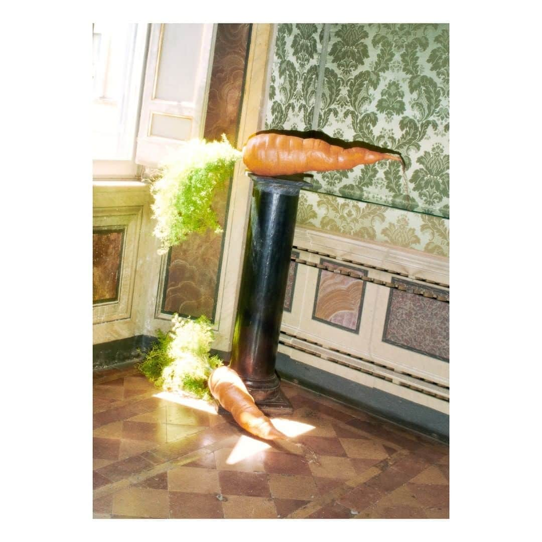 グッチさんのインスタグラム写真 - (グッチInstagram)「Props from the making of the new #GucciEpilogue campaign—launching soon—include a variety of vegetables captured by photographer @mark_peckmezian inside the late-Mannerist Palazzo Sacchetti in Rome. @alessandro_michele #AlessandroMichele」10月24日 3時00分 - gucci