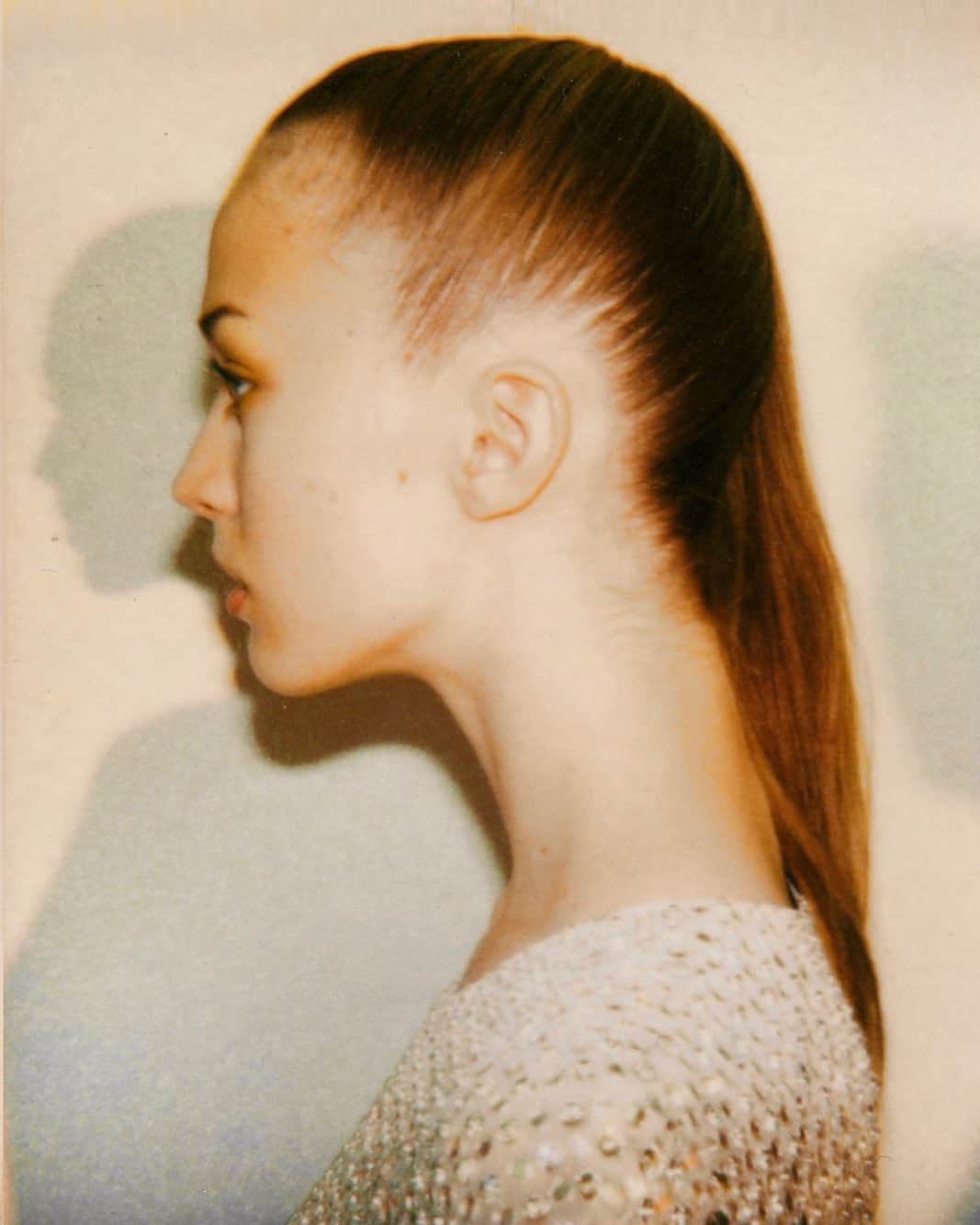 ナルシソロドリゲスさんのインスタグラム写真 - (ナルシソロドリゲスInstagram)「Hair & make-up test with @Raquel_Zimmermann.  Loewe Spring 2000 by Narciso Rodriguez. #NARCISO #narcisorodriguez #bts #flashbackfriday #fbf」10月24日 3時03分 - narciso_rodriguez