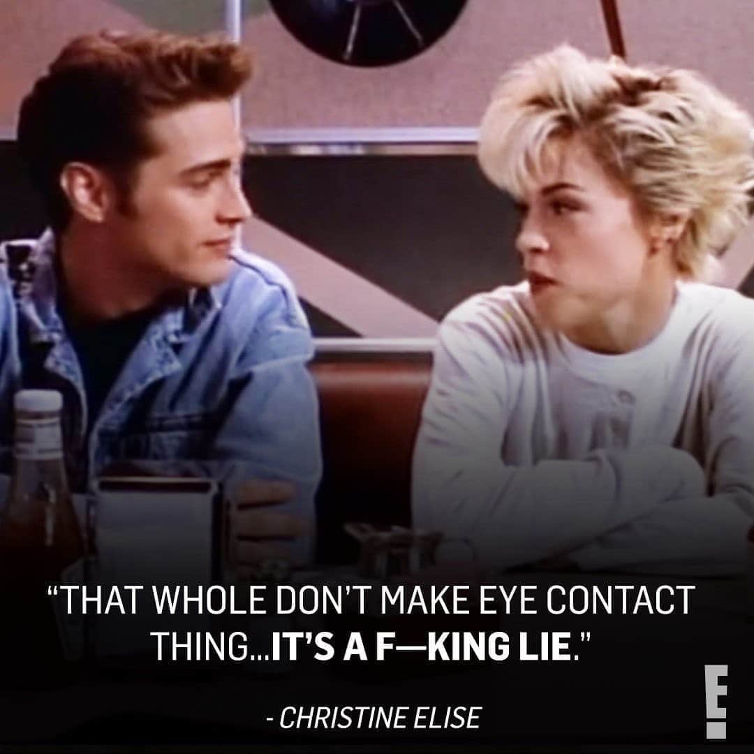 E! Onlineさんのインスタグラム写真 - (E! OnlineInstagram)「Yet another #BeverlyHills90210 star has spoken out about Jessica Alba's claims that she wasn't allowed to make eye contact with the cast on set. Link in bio for Christine Elise's spicy response. (📷: Hulu)」10月24日 3時45分 - enews