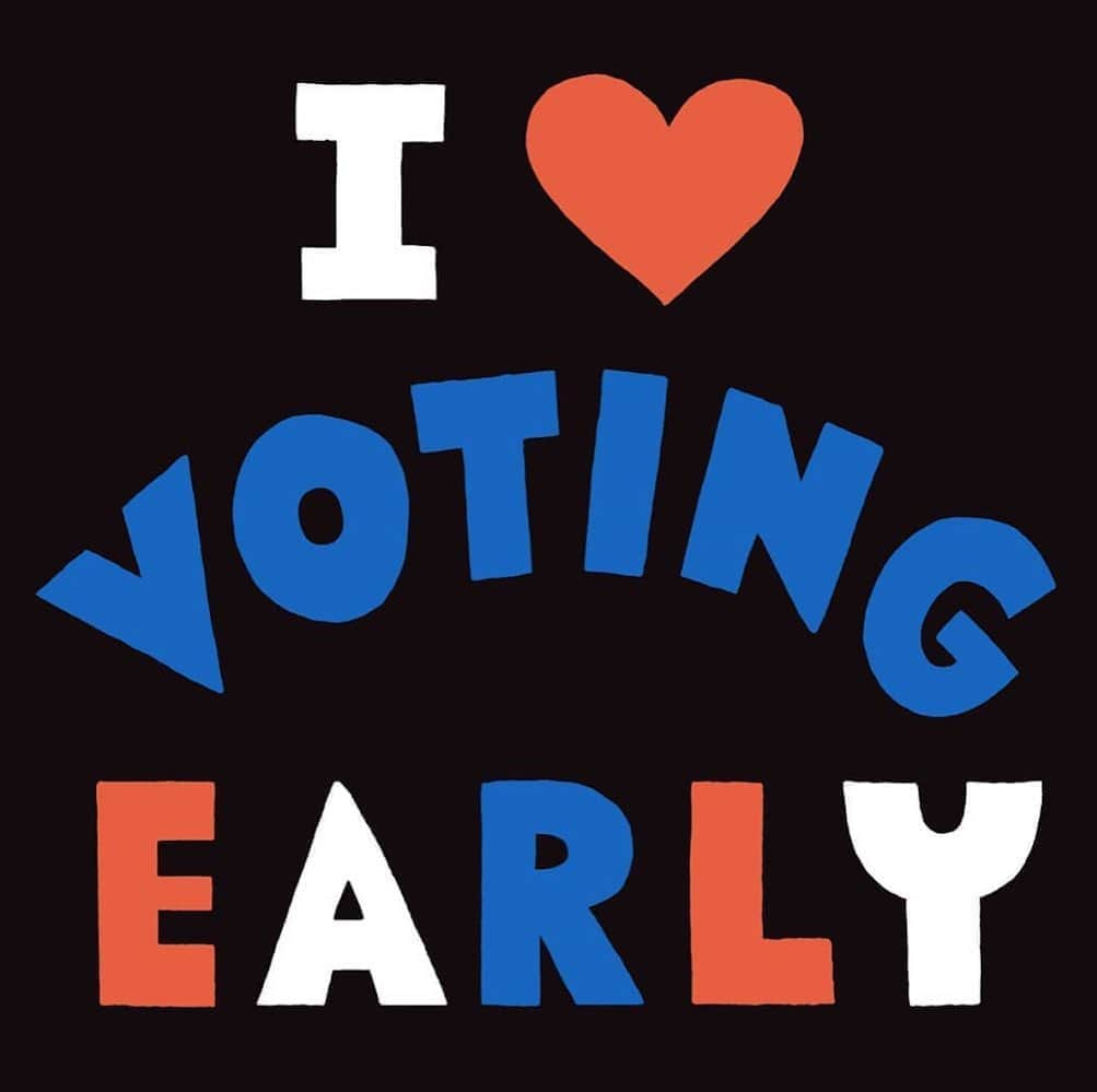 ヒラリー・クリントンさんのインスタグラム写真 - (ヒラリー・クリントンInstagram)「Tomorrow is the first-ever @VoteEarlyDay. It's a great time to go vote early, return your mail-in ballot, or make a plan for how you'll vote as early as you can. Go to VoteEarlyDay.org to learn about the options in your state, and tell a friend. #VoteEarlyDay」10月24日 4時19分 - hillaryclinton