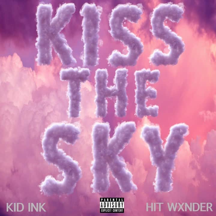 キッド・インクのインスタグラム：「😘KISS THE SKY🌩 OUT NOW! @hitwxnder 🦇🦇🦇#kissthesky」