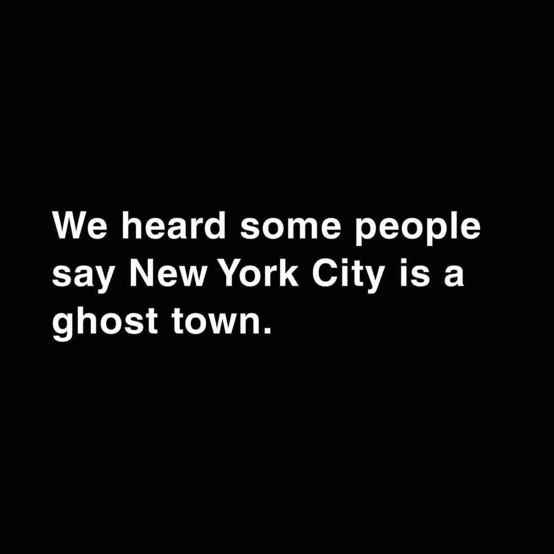 ラグ&ボーンのインスタグラム：「Don’t come for our city.」
