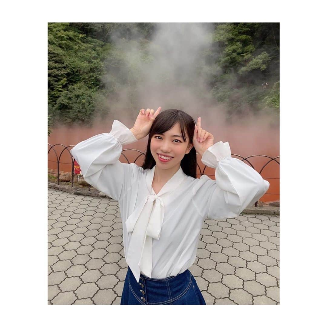 栗山梨奈さんのインスタグラム写真 - (栗山梨奈Instagram)「別府の血の池地獄  followｍe #follow #likeforlikes  #me #女子力向上委員会#オシャレさんと繋がりたい# #HKT48#hkt48#HKT#hkt#大分#別府#地獄巡り#血の池地獄#みんなの九州#みんなの九州プロジェクト」10月24日 15時17分 - krn_hkt48