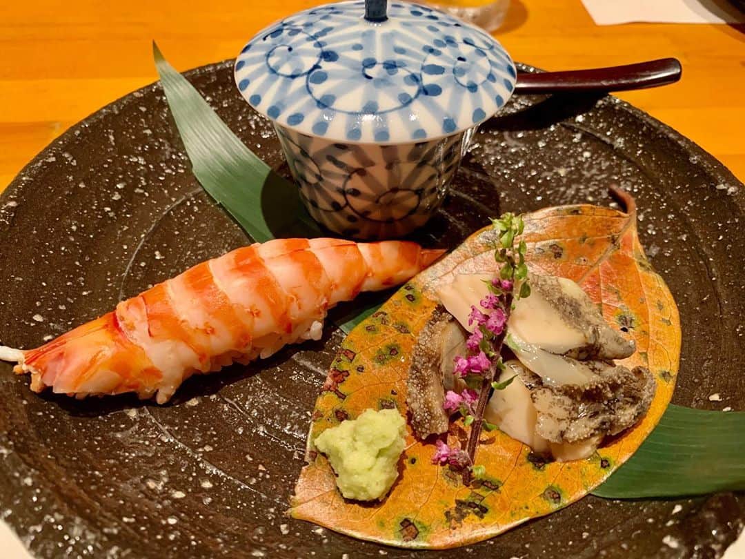 武内裕之のインスタグラム：「Had a nice dinner  #dinner #japanesefood #fukuoka #福岡」