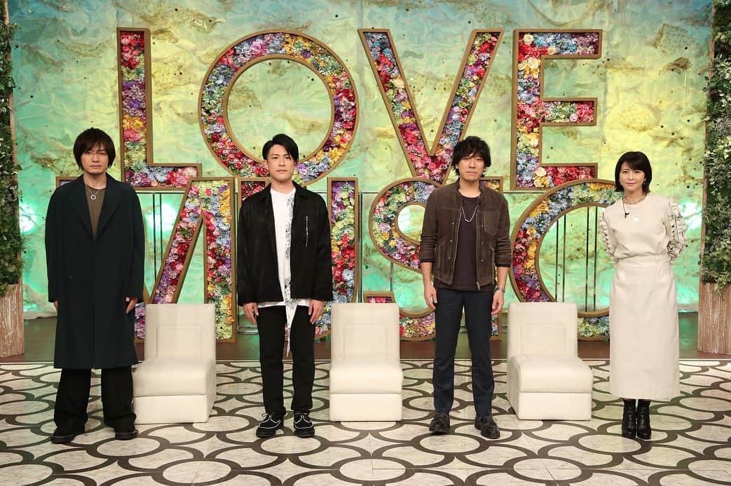 フジテレビ「Love music」さんのインスタグラム写真 - (フジテレビ「Love music」Instagram)「トーク＆ライブゲスト﻿ back numberが登場✨﻿ ﻿ * aiko﻿ * 上白石萌音﻿ * 小林武史﻿ * 3時のヒロイン﻿ * 秦 基博﻿ からコメントも🪐﻿ ﻿ 10/25（日）24:30〜25:25放送🌙﻿ ※地域によって放送日程が異なります。﻿ 各放送局のHPにてご確認下さい。﻿ ﻿ #backnumber﻿ #約1年半ぶりのトーク﻿ #清水依与吏﻿ #小島和也﻿ #栗原寿﻿ #Lovemusic﻿ #ラブミュージック﻿ #フジテレビ」10月24日 11時58分 - lovemusic_fujitv