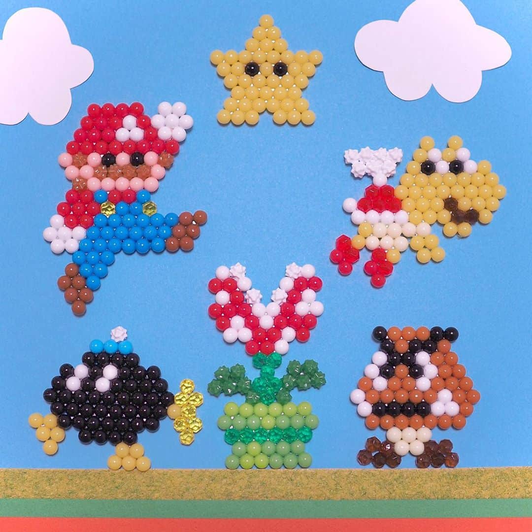 アクアビーズ公式さんのインスタグラム写真 アクアビーズ公式instagram 本日発売 アクアビーズ スーパーマリオ オールスターバケツセット マリオのキャラクターがたっぷり作れるバケツセットがついに登場 マリオ ルイージ ピーチ姫といった定番
