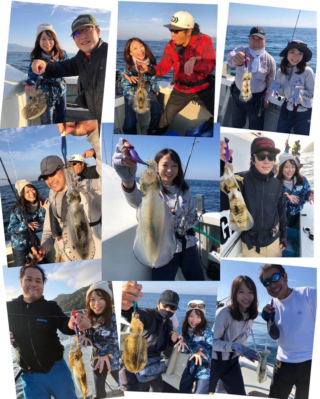 高本采実さんのインスタグラム写真 - (高本采実Instagram)「🎣 先日10/21,22と２日間、 盛漁丸にて「ティップラン実釣会」を行いました🦑 @seiryomaru.nushima   釣って楽しい、食べて美味しいイカ🤤 とっても良い時期です◎  私は沼島の料理旅館 木村屋さんにて宿泊させて頂き 釣ったアオリイカも絶品お刺身に🥺 ハモのコース料理と共に、 美味しくいただきました🤤🤍 @nushima_kimuraya   また実釣会の詳細や写真は 後日Facebookにてアップさせて頂きます( ¨̮ )🌟  参加者の皆様、素敵な２日間をありがとうございました«٩(*´ `*)۶»✨  今後も実釣会開催予定ですので、 お楽しみに(๑• v •๑)🌱 . . . #盛漁丸 #実釣会 #釣りイベント #イベント #淡路島 #南あわじ #南あわじ市 #沼島 #ティップラン #エギング #イカ #アオリイカ #コウイカ #烏賊 #eging  #イカ釣り #ウェスタマリン #木村屋 #船釣り #釣り #tsurihackフォト  #釣り好き #釣りガール #ブンブンイメージガール #アングラー #fishinggirl #钓鱼 #高本采実 #あやみん #ayamistagram」10月24日 12時49分 - ayami__summer