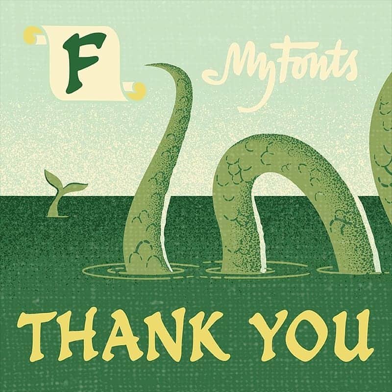 myfontsのインスタグラム