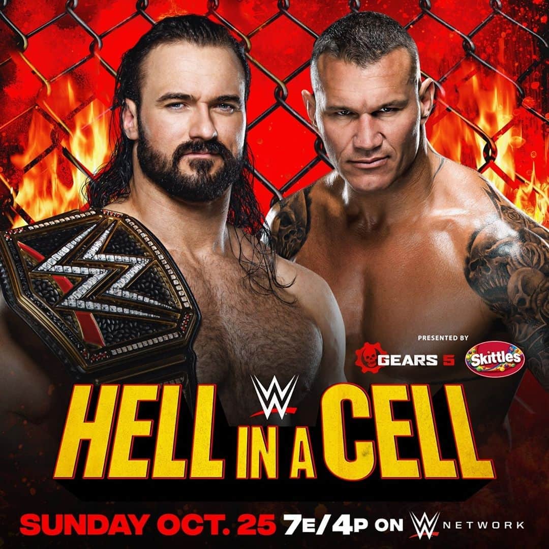 WWEさんのインスタグラム写真 - (WWEInstagram)「There will be no escaping @randyorton’s reign of terror at WWE #HIAC, and that’s exactly the way WWE Champion @dmcintyrewwe wants it.」10月24日 13時26分 - wwe