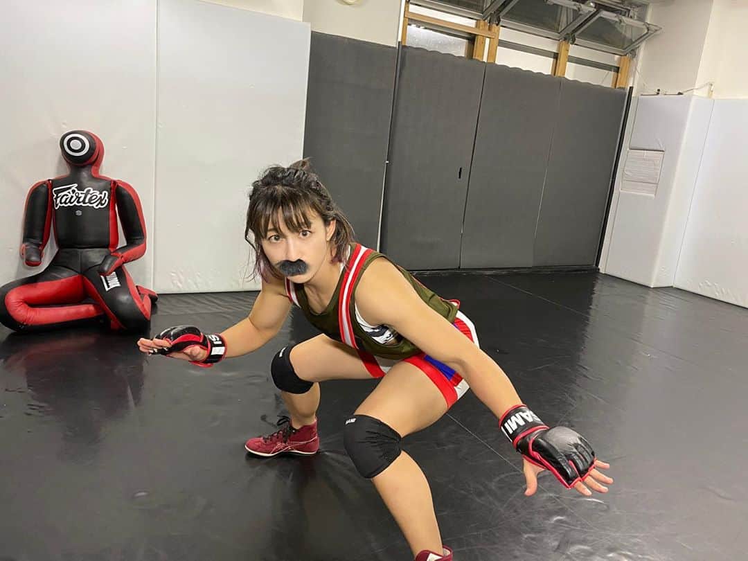 杉山しずかのインスタグラム：「with @shou0424 選手 #rizin #youtube #donfrye  #pride #mma #男塾」