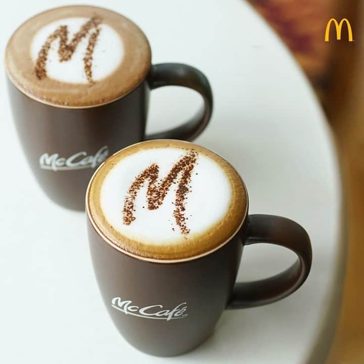 McDonald's Philippinesのインスタグラム：「Share a cup of McCafe with someone you love and enjoy your weekend break. Find a McCafe near you! ☕️」