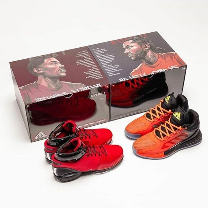 Sneaker Newsさんのインスタグラム写真 - (Sneaker NewsInstagram)「adidas is honoring Chicago legend @drose with a special two-pair pack. This special release bridges the Rose 1, his first signature shoe, with the current model - the Rose 11. Tap the link in our bio to learn more about this special release.」10月24日 15時01分 - sneakernews