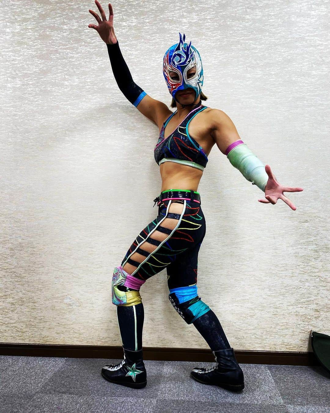 のインスタグラム：「Soy japonesa luchadora🇯🇵」