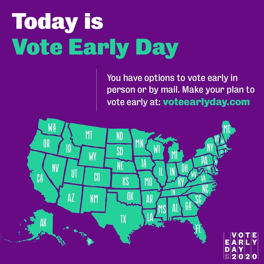 レオナルド・ディカプリオさんのインスタグラム写真 - (レオナルド・ディカプリオInstagram)「What’s your voting plan? Today is National #VoteEarlyDay and there’s no better time to take advantage of the many ways you can #VoteEarly. Find out what your options are with @VoteEarlyDay and at voteearlyday.com (link in bio).」10月25日 0時38分 - leonardodicaprio