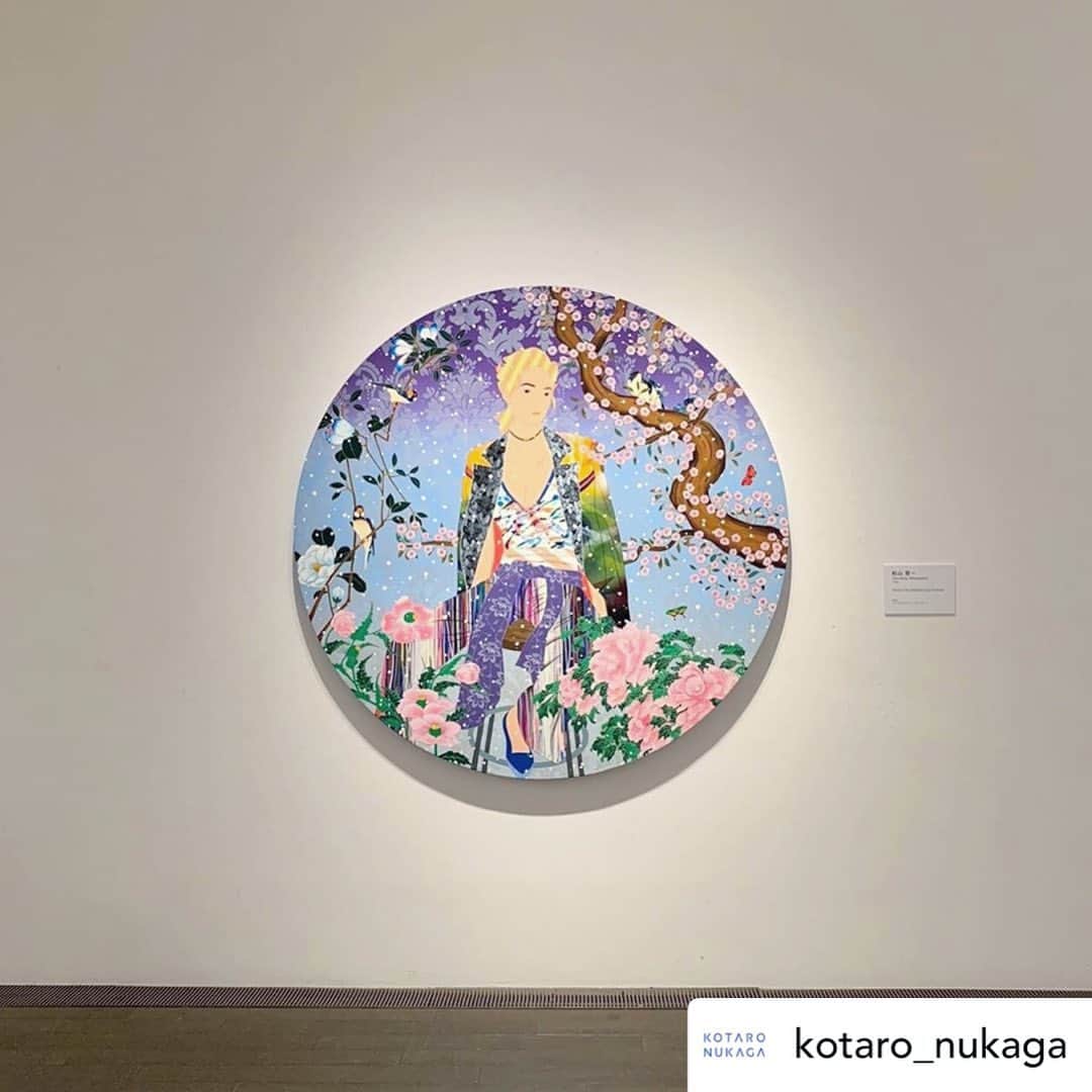 松山智一のインスタグラム：「at Kanazawa 21st Century Museum starting today 🥳  #repost @kotaro_nukaga ﻿Starting today, "The World: From OKETA COLLECTION," an exhibition featuring artworks from a couple art collectors Mr. and Mrs. Oketa, is on view at the Kanazawa 21st Century Museum of Contemporary art. The exhibition includes works by Yayoi Kusama, the artist who led them to collect artworks, Gerhard Richter, KAWS, Yoshitomo Nara, and more. Displayed along with the artists representing contemporary art is Tomokazu Matsuyama's work as well. Works in this exhibition embody the "nowness" that connects us to the world through art. Please enjoy this exceptional opportunity to view the collection. ﻿ ﻿  本日より、桶田夫妻によるコレクション展、『The World: From OKETA COLLECTION／世界は今：アートとつながる』が金沢21世紀美術館でスタートしました。夫妻が現代アートのコレクションを始めるきっかけとなった草間彌生を始め、ゲルハルト・リヒター、カウズ、奈良美智などの現代を代表するアーティスト共に、松山智一の作品も展示されております。アートを通して世界と繋がれるような、まさしく「今」を体現する作品の数々を鑑賞出来るまたとない機会です。是非お出かけください。﻿  #OKETACOLLECTION #松山智一 #TomokazuMatsuyama #金沢21世紀美術館 #21stCenturyMuseumOfContemporaryArtKanazawa #artcollctor #museum #exhibition ﻿ @tomokazumatsuyama @oketacollection」