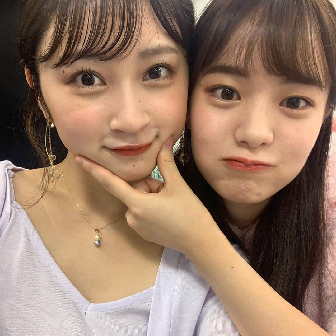 山田千加さんのインスタグラム写真 - (山田千加Instagram)「佳菜子ちゃんとのツーショット🤍  今日はドタバタな一日でした💦 皆さま暖かくしておやすみなさい〜😪  おやすみ前に投票お願いします🐰  #ミスキャンパス同志社2020 #ミスキャンパス同志社 #ミスキャン #ミスコン #ルームウェア #ピーチジョン #pj  #girlsbypj」10月25日 0時47分 - misscd2020_yc02