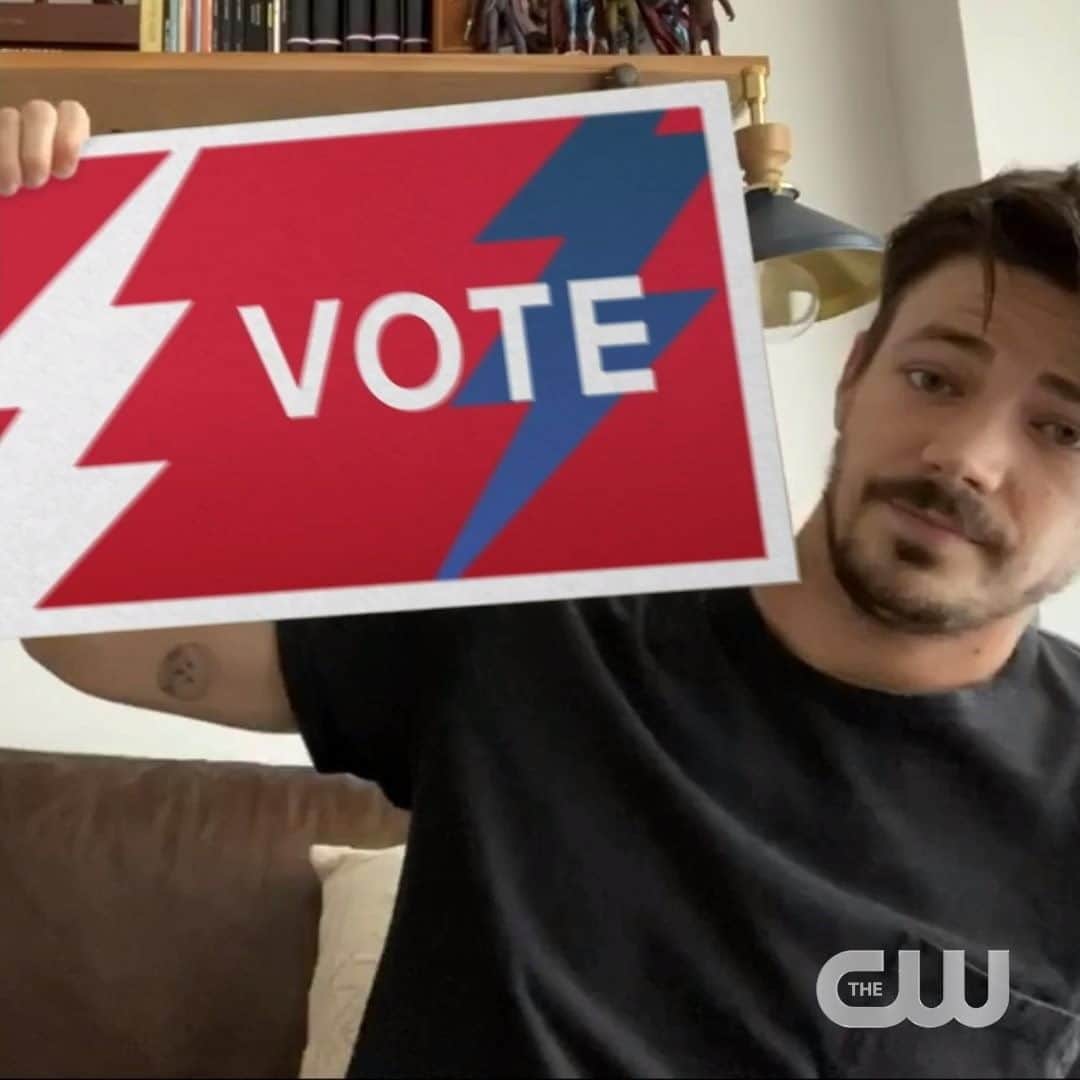 The Flashのインスタグラム：「It’s #VoteEarly Day! Go to votesmart.org to find out where the candidates stand on the issues you care about most. #CWVoterReady #VoteSmart」