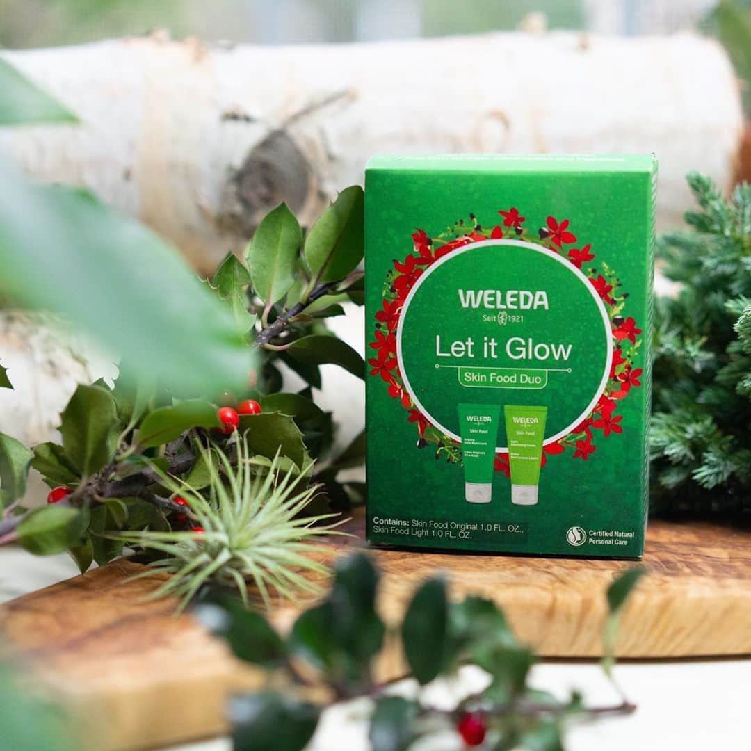Weledaのインスタグラム：「The Holiday Shop is now open! ❤️ Give the gift of plant-rich beauty this holiday season. Shop our limited edition sets and bundles on Weleda.com! #WeledaSkin」