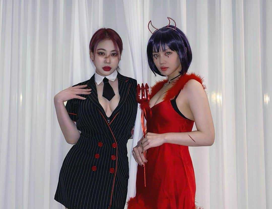 パク・ジミン のインスタグラム：「🖤❤️ @leehi_hi」