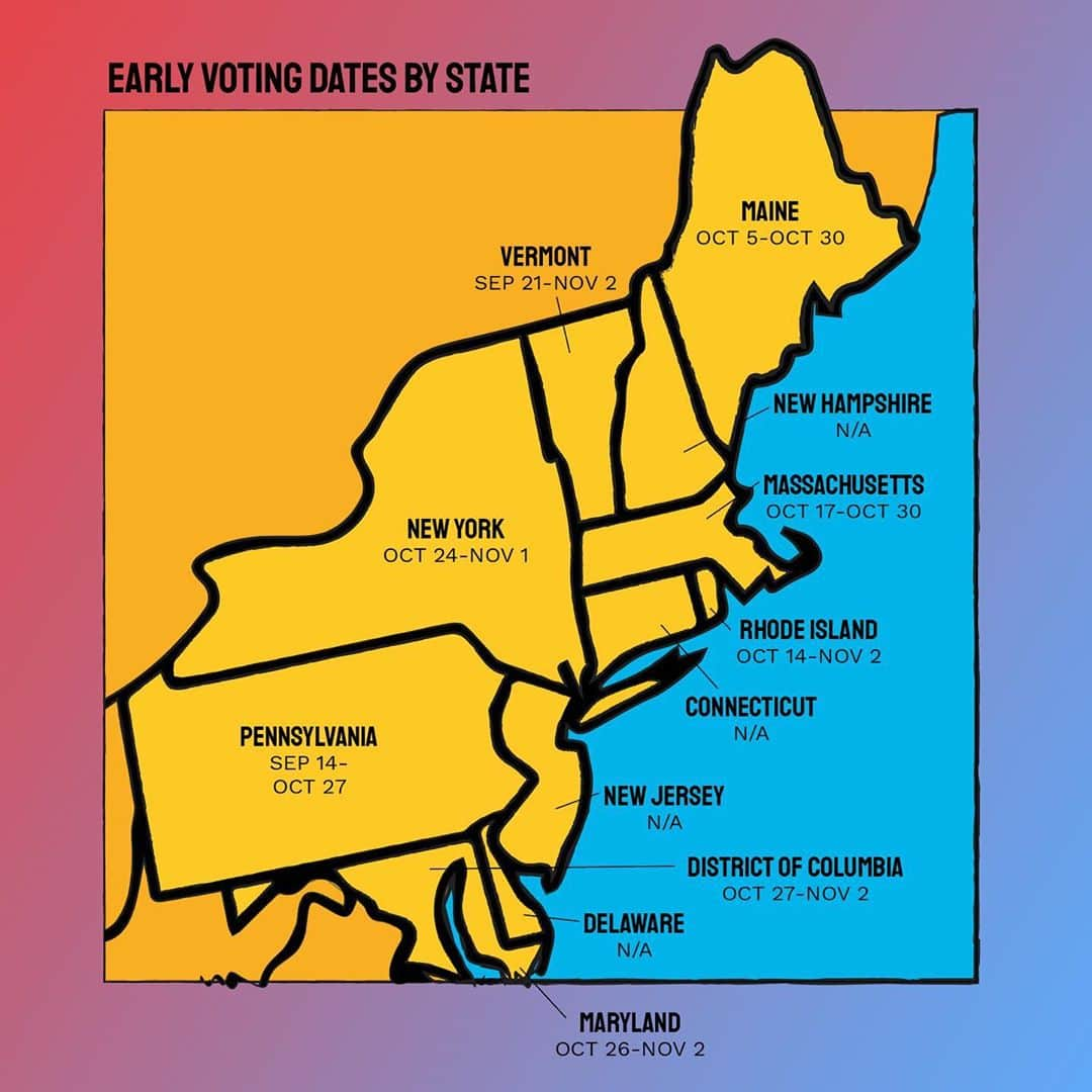 マディー・ジーグラーさんのインスタグラム写真 - (マディー・ジーグラーInstagram)「i voted early for my first election and you can too! today is national vote early day. go to the link in my bio to check out your state’s early voting dates. it’s important for our communities, cities, states and country that we make our voices heard. so make sure your vote is counted and vote EARLY!  #VoteEarly #everyvotecounts」10月25日 1時25分 - maddieziegler