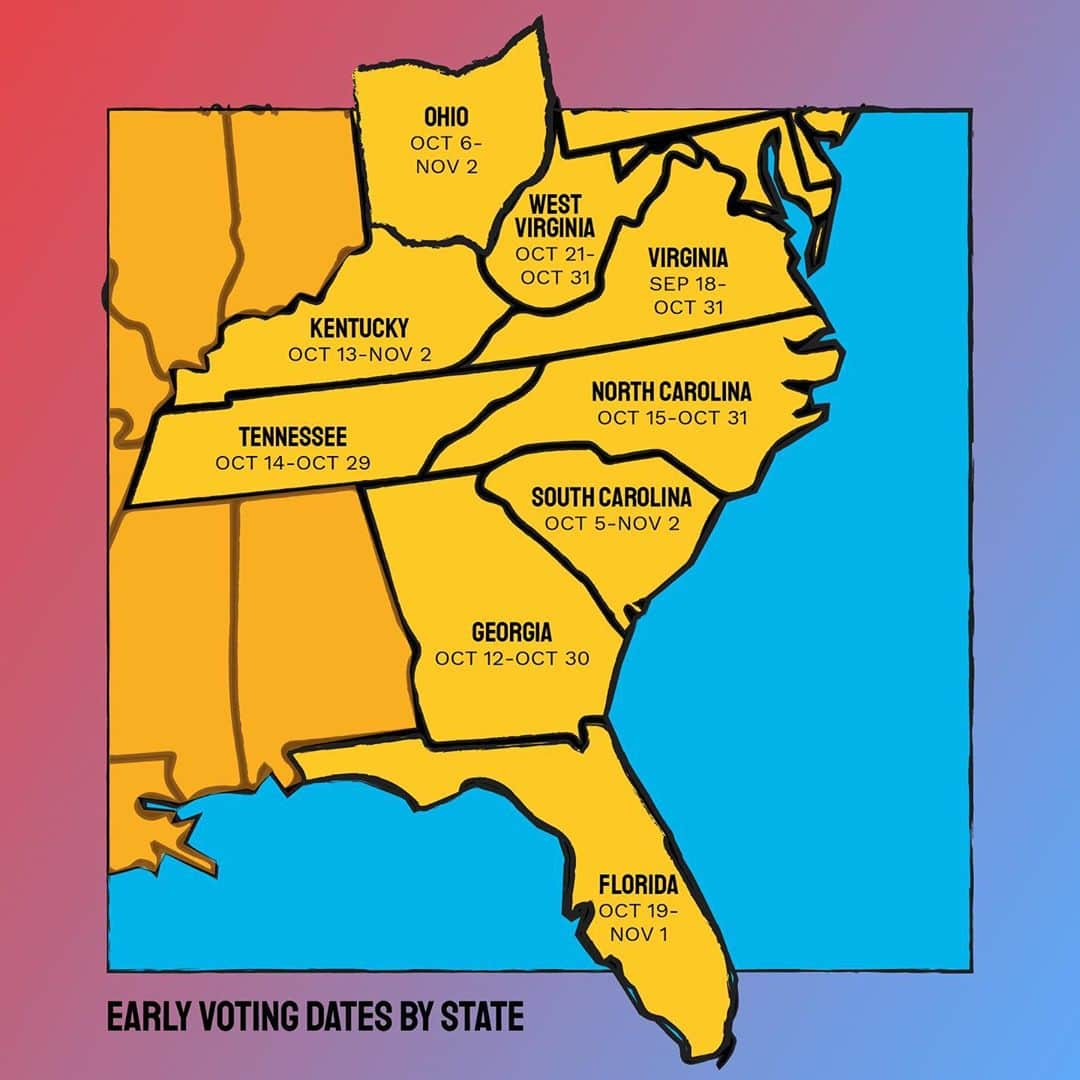 マディー・ジーグラーさんのインスタグラム写真 - (マディー・ジーグラーInstagram)「i voted early for my first election and you can too! today is national vote early day. go to the link in my bio to check out your state’s early voting dates. it’s important for our communities, cities, states and country that we make our voices heard. so make sure your vote is counted and vote EARLY!  #VoteEarly #everyvotecounts」10月25日 1時25分 - maddieziegler