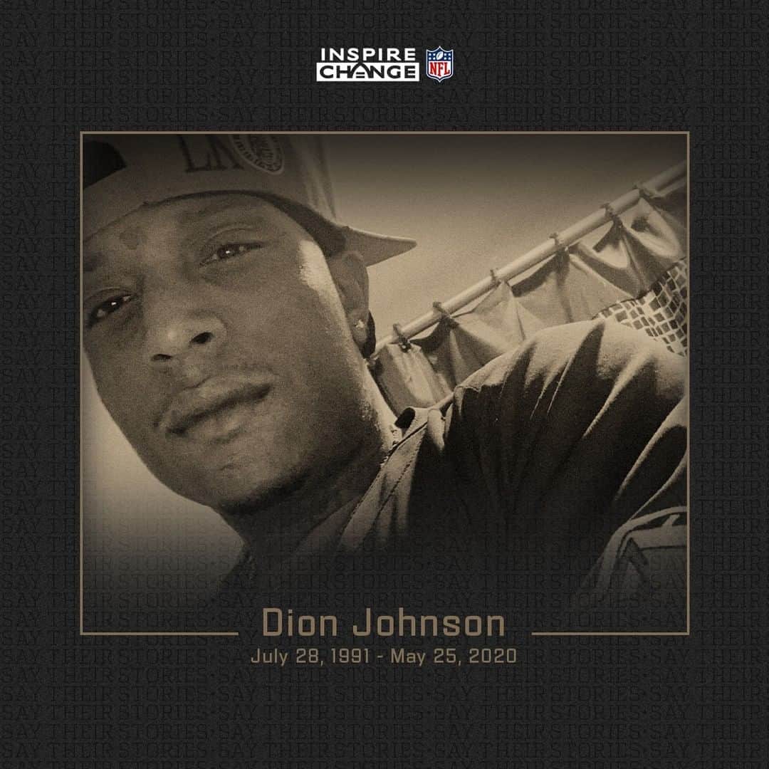 NFLさんのインスタグラム写真 - (NFLInstagram)「Say His Name: Dion Johnson #SayTheirStories」10月25日 1時30分 - nfl