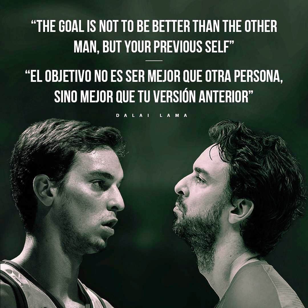 パウ・ガソルのインスタグラム：「✨💭#PausQuotes ✨💭#FrasesDePau」