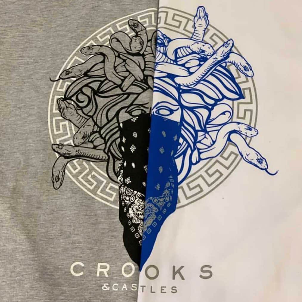 のインスタグラム：「Can't stop the Crooks #crooksandcastles #crooksncastles #crooks #cstc #medusa」