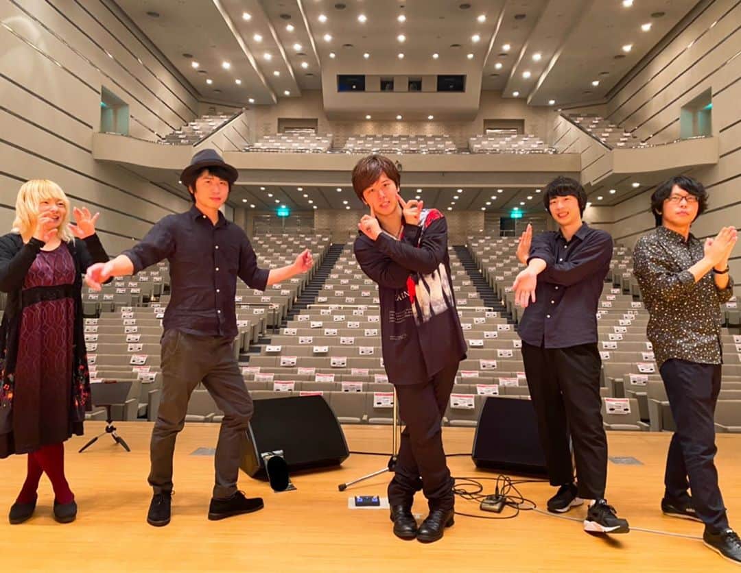 三浦祐太朗のインスタグラム：「「#三浦祐太朗 Live Tour 2020 “Blooming Hearts”」栃木県振替公演@佐野市文化会館 大ホール お越し頂きありがとうございました😊 #心開花」