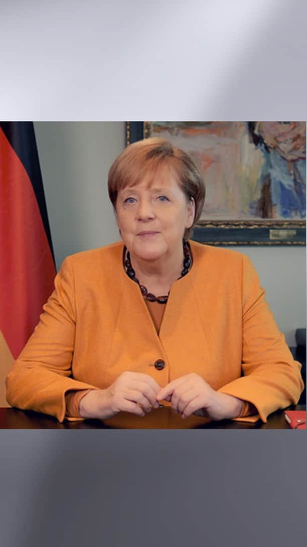 アンゲラ・メルケルのインスタグラム：「Die Zahl der Coronainfektionen steigt weiter rapide. Doch wir sind nicht machtlos gegen das Virus. Was jeder jetzt tun kann und sollte: Kontakte reduzieren und weniger Menschen treffen. Kanzlerin Merkel in einem ungewöhnlichen Podcast:」