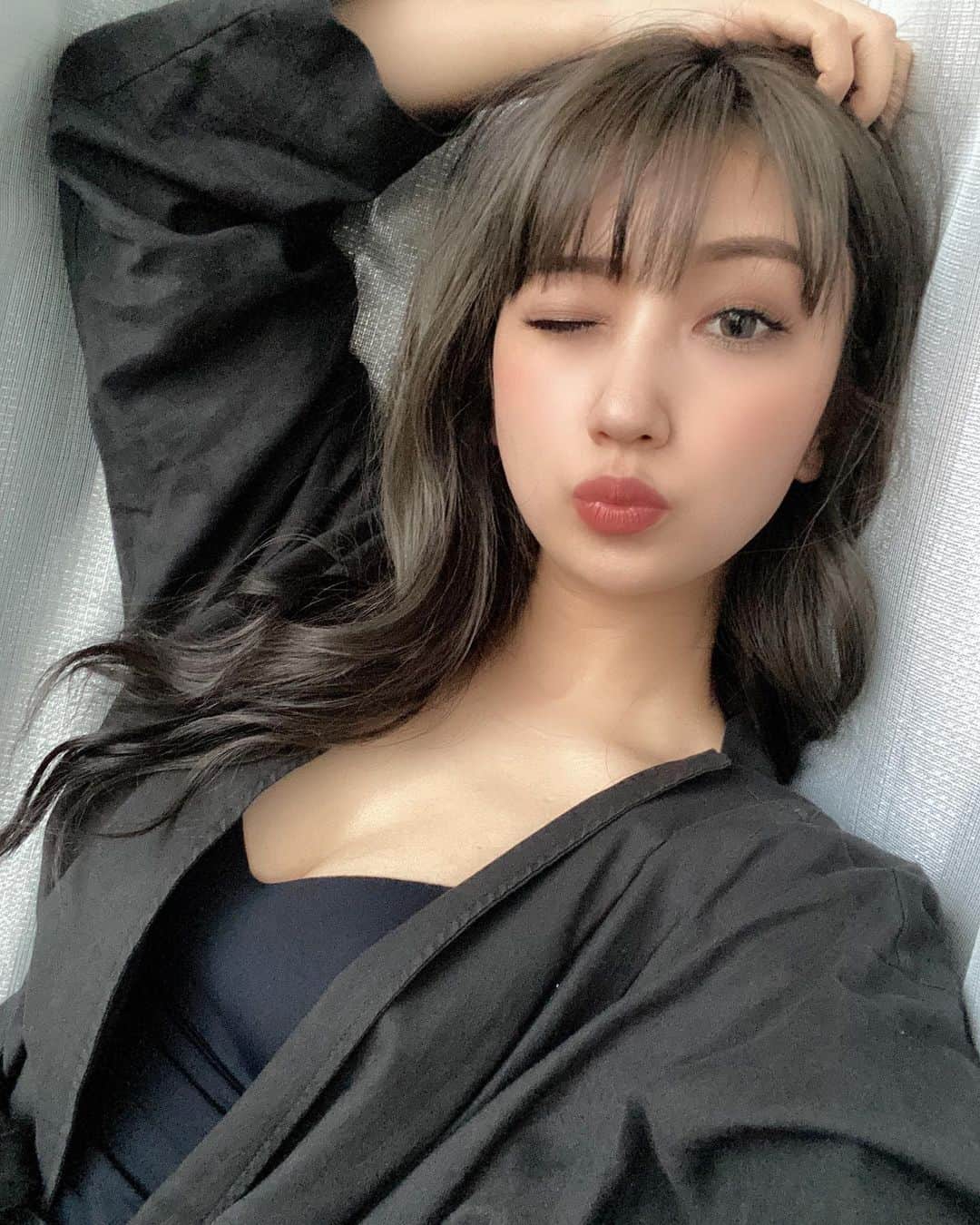 YUMIKAのインスタグラム：「土曜日終わるの早過ぎない🥺⁈笑 凄いスピードで1日終わっちゃった！ ショートスリーパーになりたい🍓💤 . #cyberjapan #cyberjapandancers #サイバージャパン #サイバージャパンダンサーズ #cjd_yumika」