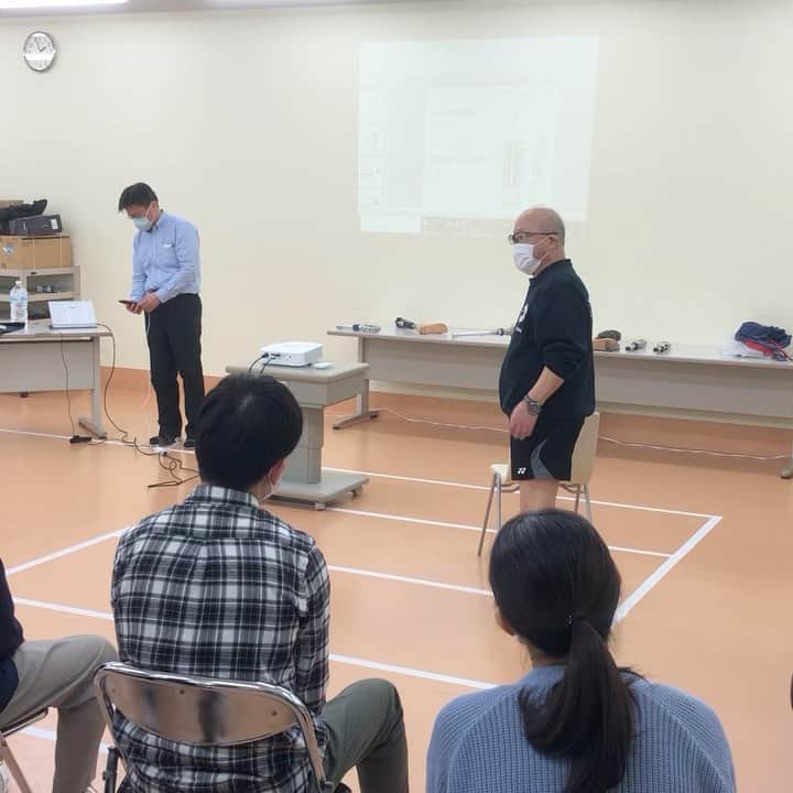 はいてくPOのインスタグラム：「義足の歩行を学ぶ！  #北海道ハイテク#義肢装具士学科」