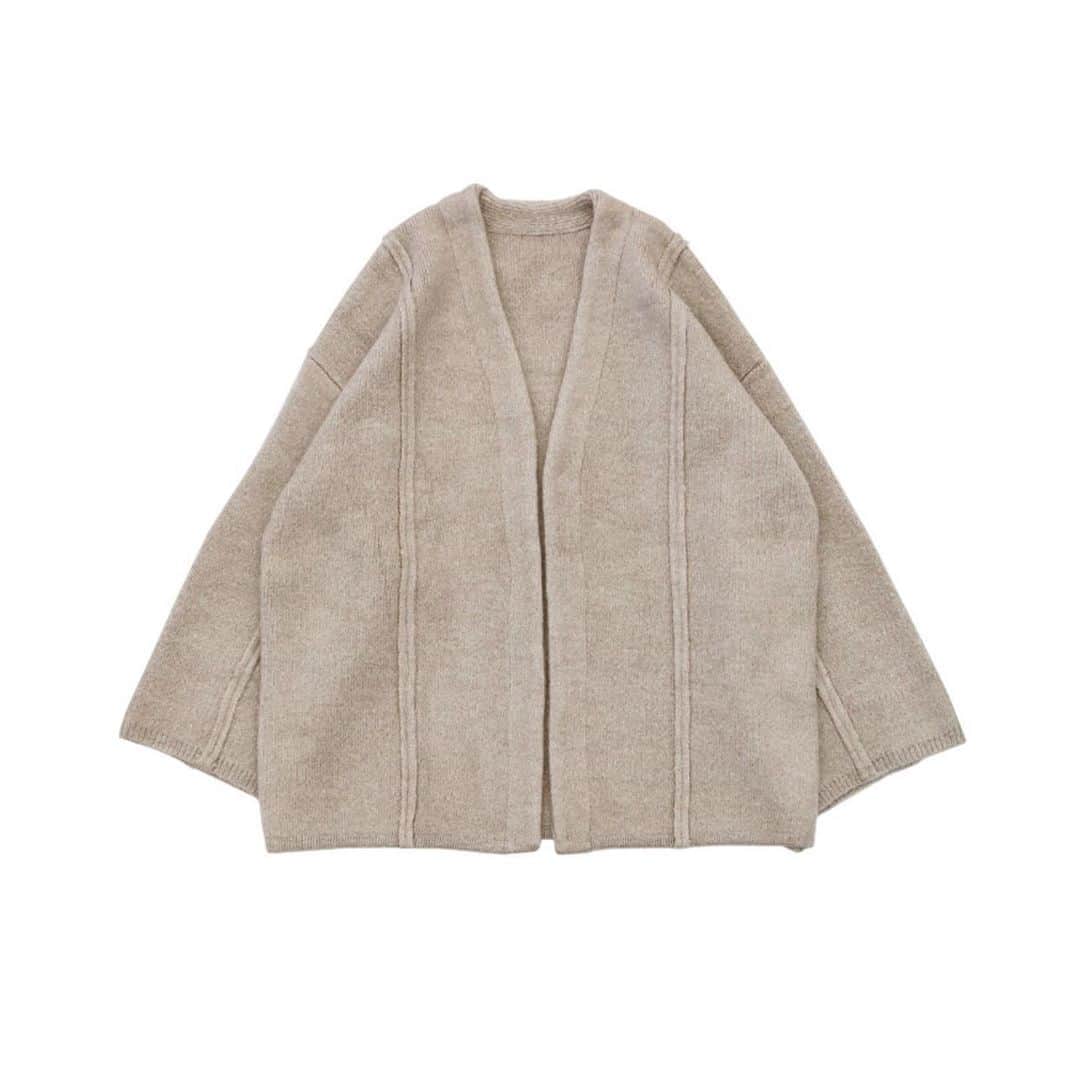 moca さんのインスタグラム写真 - (moca Instagram)「. 【re arrivals】 . 10005848 oversize knit coat 8150yen＋tax beige/charcoal . #selectmoca」10月24日 17時48分 - selectmoca