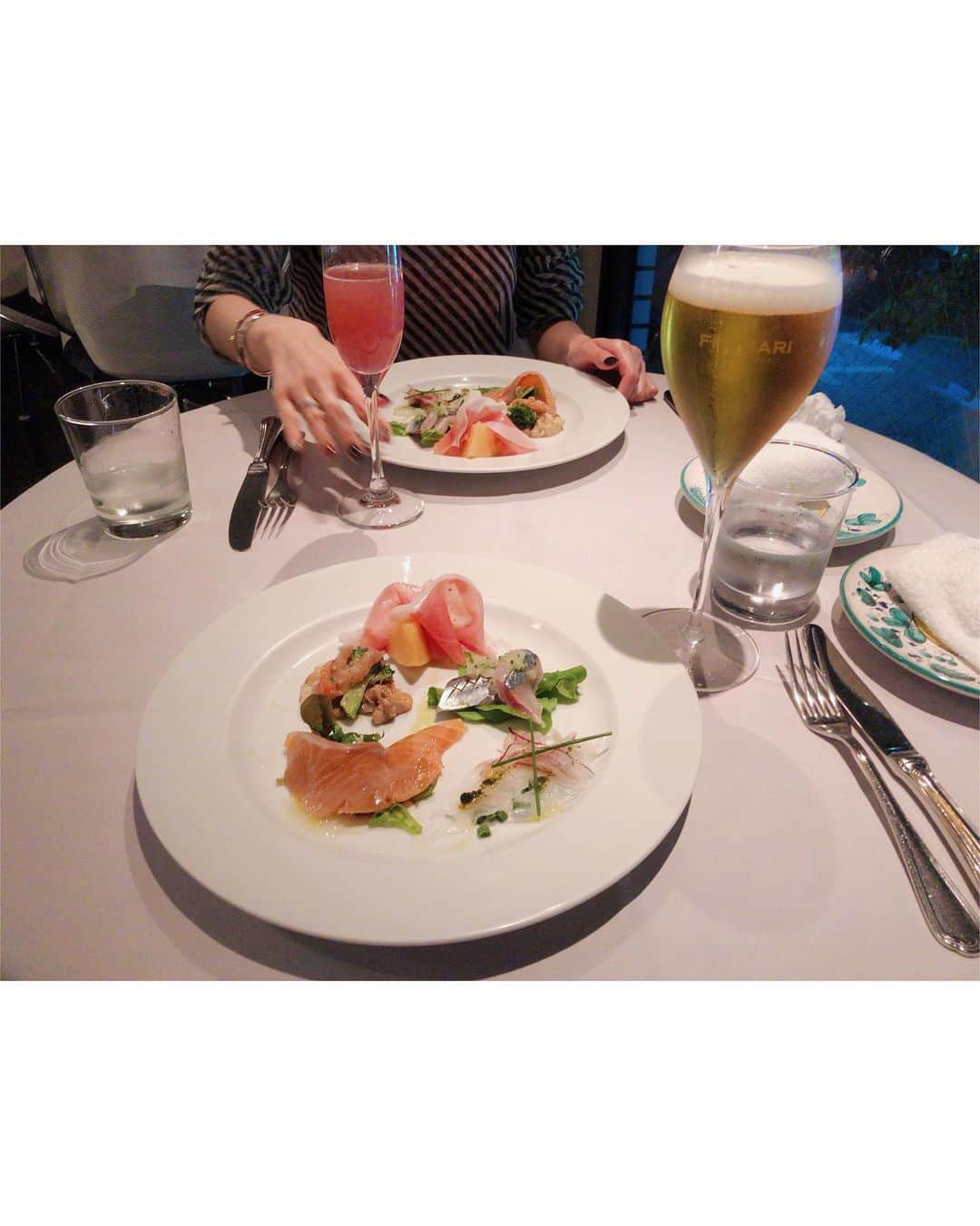 茶谷伊織さんのインスタグラム写真 - (茶谷伊織Instagram)「. 可愛い子ちゃんとDinner🍽 女子会楽しかった☺️💗  #麻布十番 #イタリアン #女子会」10月24日 18時08分 - iori_c