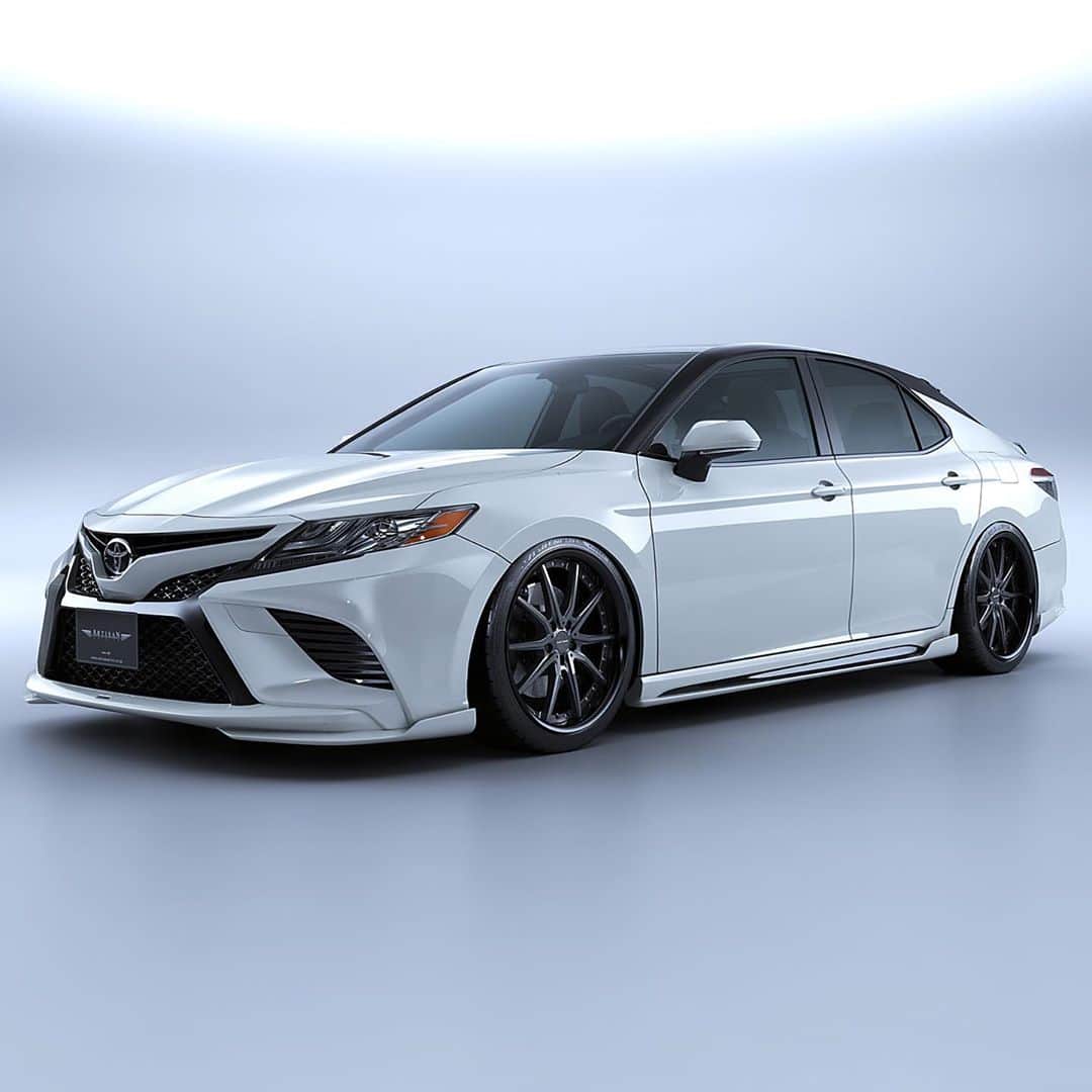 Spirits Artisanのインスタグラム：「TOYOTA CAMRY Bodykit：Artisan spirits/// Sportsline blacklabel www.artisanspirits.co.jp #toyota #camry #camrysports #as #asms #artisanspirits #ravspecjdm #butlertire #jworksunlimited #premierautowerkz #suvproject #kanooperformance #car_life_staff  #トラウム #車庫小舗 #nigeljdmparts #oz #advanced_auto_performance  #mr__lexus #jackspna #ottoautoservice」