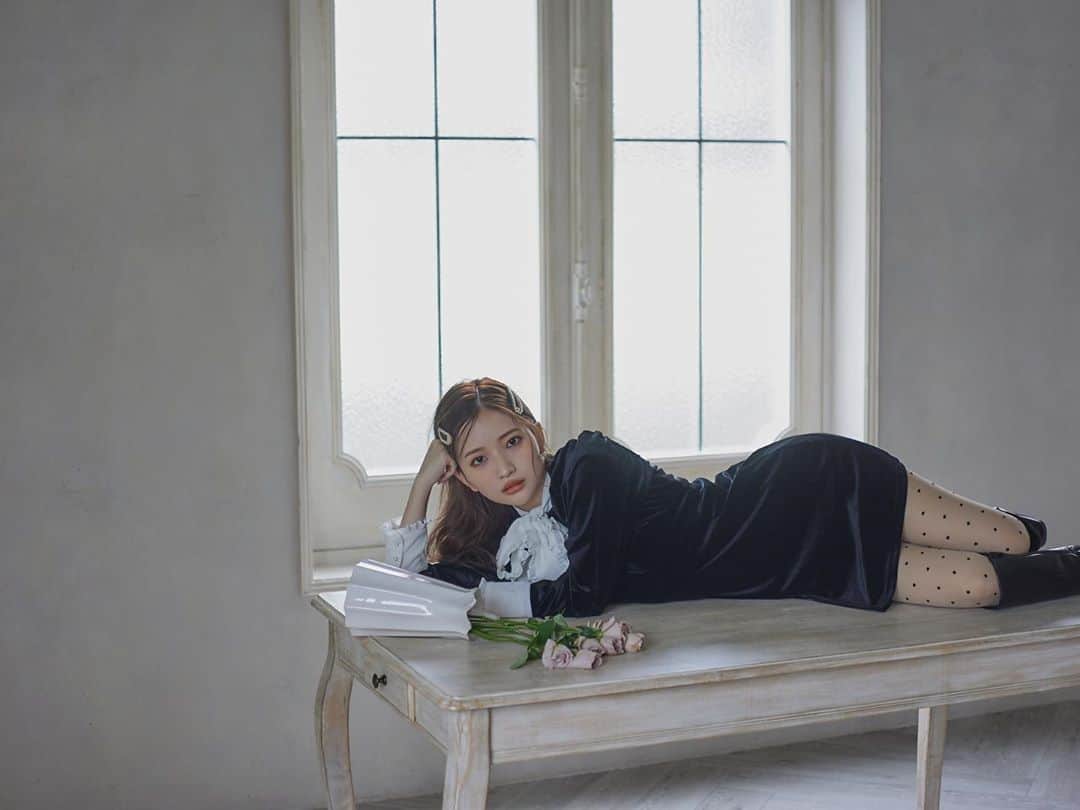南りほのインスタグラム：「🌷📸」