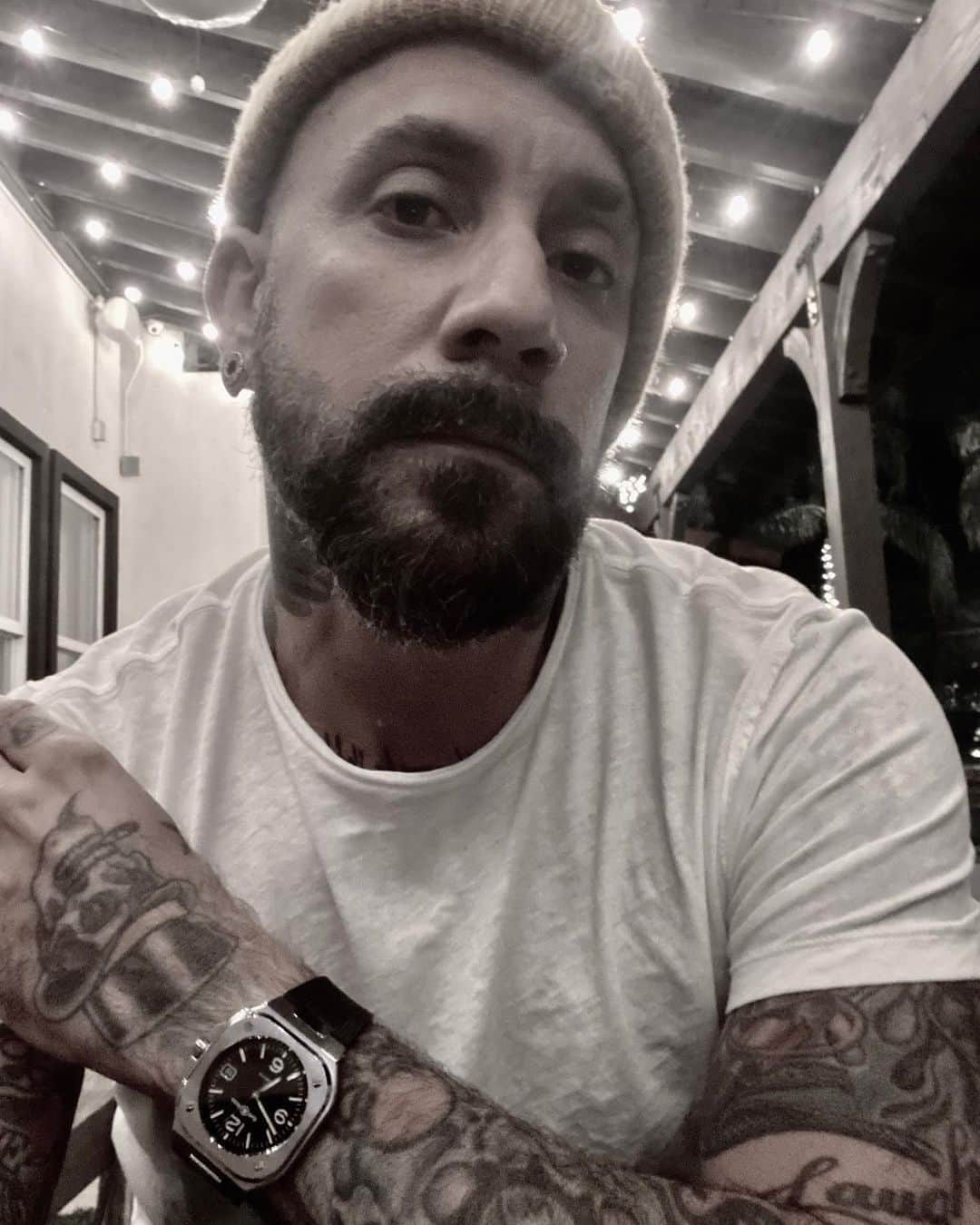 A.J.さんのインスタグラム写真 - (A.J.Instagram)「Thank you @bellrosswatches for the amazing timepiece. Such class and great craftsmanship! I will wear it proudly.」10月25日 2時11分 - aj_mclean