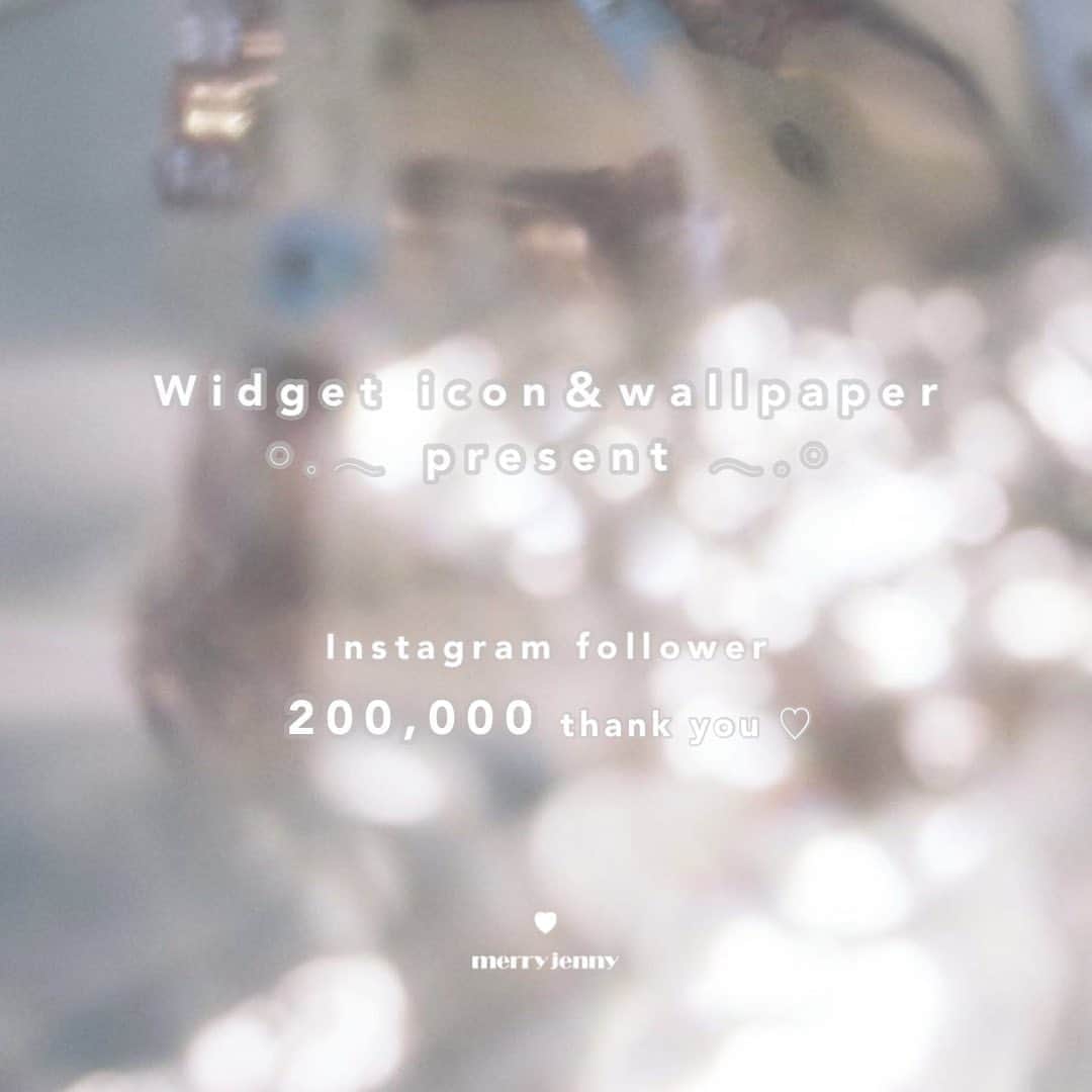 merry jennyさんのインスタグラム写真 - (merry jennyInstagram)「【 follower 200,000 thank you ! 】 ㅤㅤㅤㅤㅤㅤㅤㅤㅤㅤㅤㅤㅤ merry jenny official Instagram follower 200,000 thank you … ❤︎ ㅤㅤㅤㅤㅤㅤㅤㅤㅤㅤㅤㅤㅤ 感謝を込めて、 Widget icon＆wallpaper を 2週間限定配布いたします 𓂃𓈒𓏸  ※ 11/7 (sat) まで ㅤㅤㅤㅤㅤㅤㅤㅤㅤㅤㅤㅤㅤ ⚪︎ wallpaper 6種類 ⚪︎ Widget icon 5種類 × 4type ︎ ↪︎ ivory / pink / green / 素材 ① / 素材 ② ( アプリ /  星座 / 数字 / アルファベット) ㅤㅤㅤㅤㅤㅤㅤㅤㅤㅤㅤㅤㅤ ダウンロードの方法は merry jenny official HP news ページをご覧下さい ◎ ストーリーハイライトからHPへ飛べます！ ㅤㅤㅤㅤㅤㅤㅤㅤㅤㅤㅤㅤㅤ ホーム画面やアイコンなど ぜひmerry jenny仕様にしてみて下さいね♡ ㅤㅤㅤㅤㅤㅤㅤㅤㅤㅤㅤㅤㅤ ㅤㅤㅤㅤㅤㅤㅤㅤㅤㅤㅤㅤㅤ #merryjenny #メリージェニー #2020aw #autumn #surrealisme  #ウィジェット #ホーム画面  #ホーム画面カスタマイズ  #アイコン画像 #ウィジェット機能」10月24日 21時01分 - merryjenny_instagram