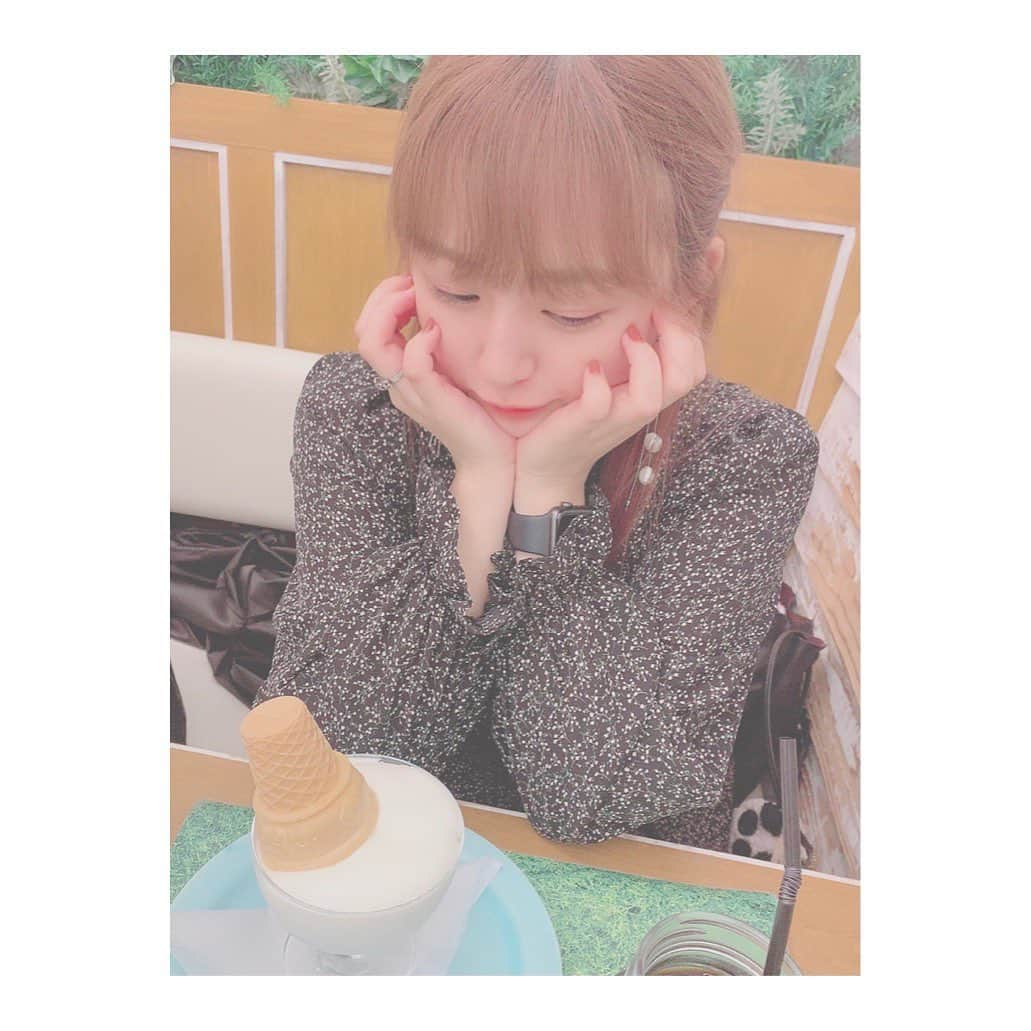 宮崎梨緒さんのインスタグラム写真 - (宮崎梨緒Instagram)「🐮🐮🐮 * #生クリーム専門店  #milk  *  #cafestagram #카페스타그램  #먹스타그램 #아이스크림 #icecream」10月24日 21時19分 - miyazakirio