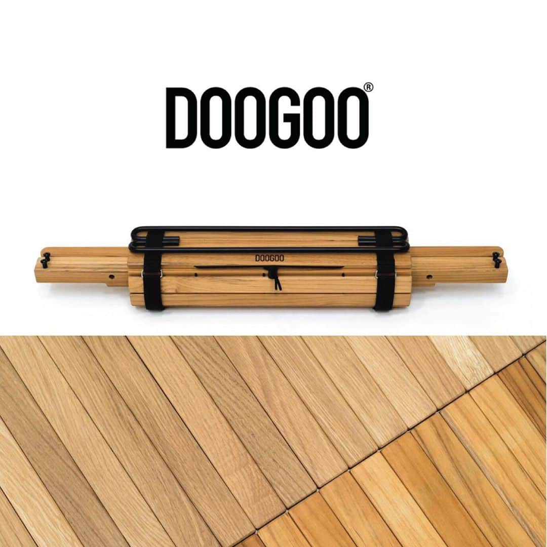 UNBY GENERAL GOODS STOREのインスタグラム：「どんどんお取り扱いブランドを紹介しちゃいます！大阪発の�DOOGOO®(ドゥーグー)‼️ いつの間にかフィットした手放せない道具。これ以上足し引きすることができない｢定番の道具｣を創造するプロダクトブランドです。 DOOGOO®(ドゥーグー)の道具は様々なライフスタイルに順応する機能・汎用性を持ち、屋内外をシームレスに繋ぐことができます。 シーンを選ぶモノではなく、人のイメージをかき立てるモノづくりを目指す、というコンセプト．．素敵です😭 "本当の価値は奥深くに宿っていて、付加するものではないと考えています。モノを学び、ふさわしい素材を選び、無意味な装飾を省いてあるべき姿を見出すことで、 派手で刺激的なモノではなく、互いに寄り添って育て合う大切な｢相棒｣になるはずです。" うう😭｢相棒｣一丁、お願いします！UNBYのリコメンドアイテムは、見てください、この隙間のない天板、両端をＵ型に曲げた金物に木パーツを挿しこむ独自の脚構造とロール式天板のTHE TABLE 420のうつくしさ。 チーク材なので、印象は家具です。インテリアとして使用しても素敵なローテーブルです。 . . .  #minimalworks #ミニマルワークス #doogoo #peregrinfaniture　#ペレグリンファニチャー #fieldrecord　#フィールドレコード #tattam　#タッタム #38explore #パレ子 #A38grate #TheArth #オム二バーナー #野良道具製作所　#ベアボーンズ #somabito　#ペトロマックス　＃ナンガ #goelzero　#comfyoutdoorgarment #トリパスプロダクツ ＃トランギア #ベルモント #kincoglove　#gstove #ギアミッション #キャンプギア　#アウトドアギア #アウトドア好きな人と繋がりたい」