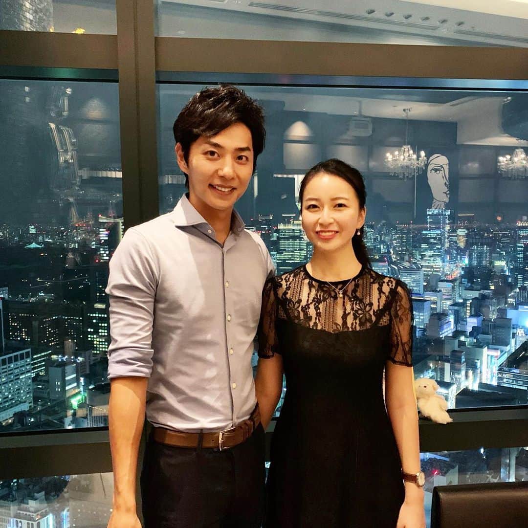 岩間恵のインスタグラム：「昨夜は素敵な会に参加🥂💕 久しぶりに飲み過ぎたけど楽しかった！」