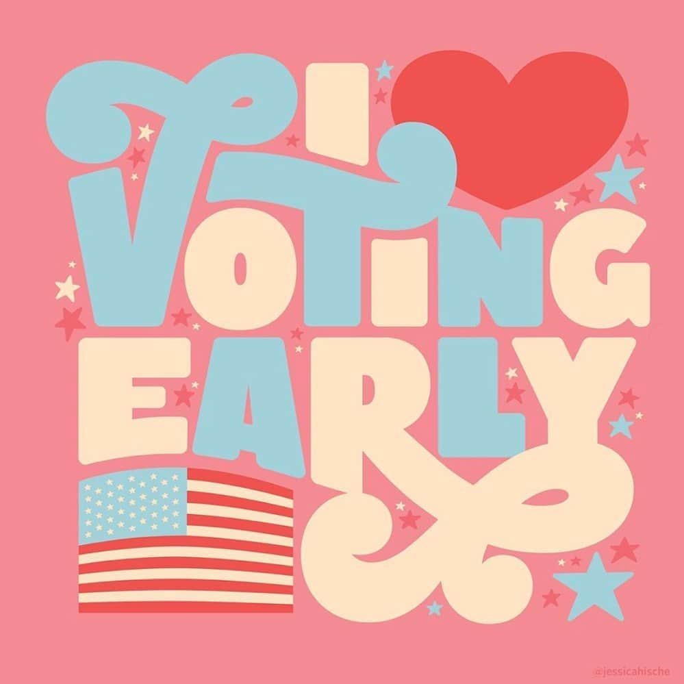 ヒラリー・クリントンさんのインスタグラム写真 - (ヒラリー・クリントンInstagram)「It's an understatement to say I'm excited to vote this year. In many states, you can vote before November 3. Today, on #VoteEarlyDay, find out what your options are at VoteEarlyDay.org.」10月24日 23時10分 - hillaryclinton