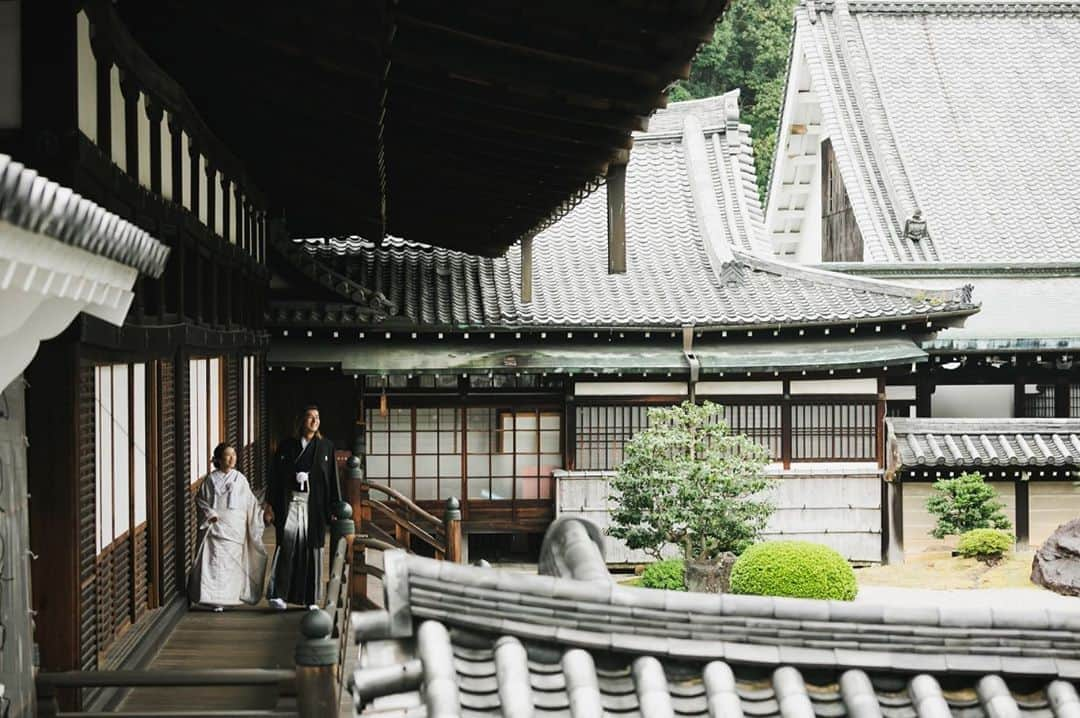 長谷川朋美さんのインスタグラム写真 - (長谷川朋美Instagram)「京都の @enishi_photo_wedding にて#和装 の#フォトウェディング をしてきました😆 ・ 私たち籍は入れませんが夫婦のようなものなので 写真だけでも記念にと、撮って参りました💕 ・ 現在は一般公開はしていないという #金戒光明寺 @kurodani1175 にて、 #ご祈祷 もして頂きましたよ✨ ・ 着物は#白無垢 と#色打掛 と2種類 着させていただき、いい思い出になりました☺️ ・ 私たちのような#事実婚 カップルに オススメなフォトウェディングです❣️ ・ ちなみにBlogにこの記事あげたところ、 なんと#アメトピ に取り上げられ、 1日のブログアクセスが20万PVに😂 ・ 久々の数字でしたww ・ 素敵な写真をたくさん撮ってくれた @fujii_fumiya ありがとうございました✨ ・ #京都前撮り #京都パワースポット #enishiphotoweeding」10月24日 23時10分 - hasegawa.elena.tomomi