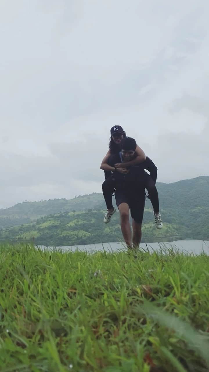のインスタグラム：「Just two imperfect people in an imperfect world! ❤️  #couple #aakritirana #travel #memories #reels #reelitfeelit #imperfectlyperfect #imperfect #nature #myhappyplace」