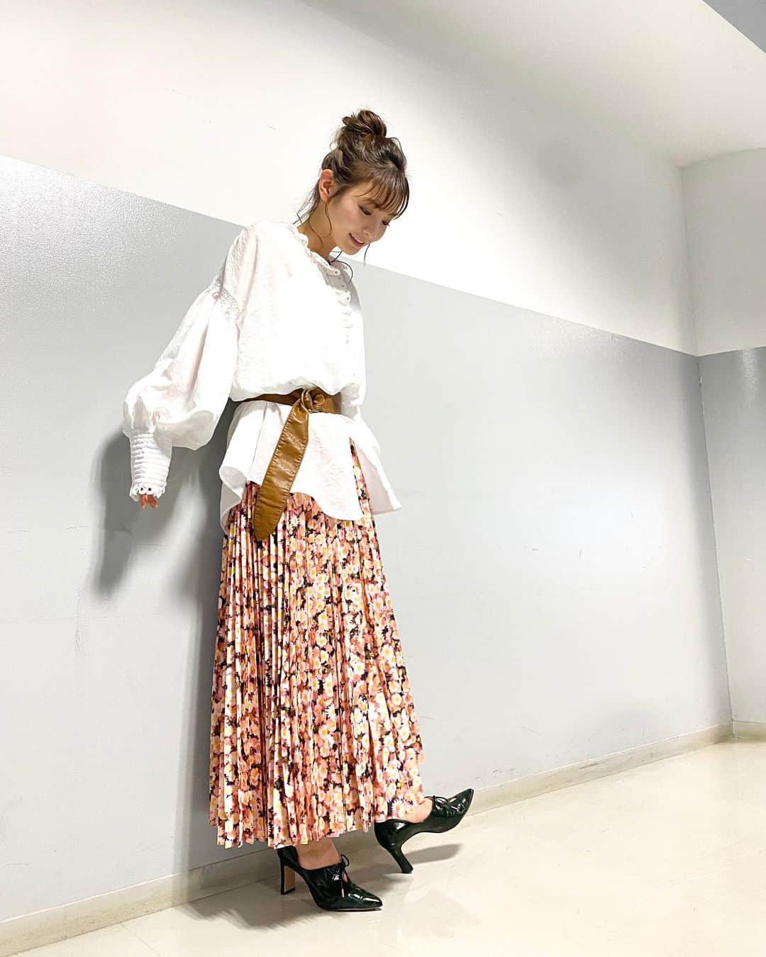 ほのかさんのインスタグラム写真 - (ほのかInstagram)「@furfur_official  @kanematsu_official   じっくり聞いタロウの衣装🐥 明るい色味を着て、 気分も絶好調♩  ・  #fashion #furfur #model #kanematsu #instagood #honoka #photo #Japan #me  #instafashion #model #ほのか #モデル #低身長モデル #harmonypromotion」10月24日 23時49分 - nononon159
