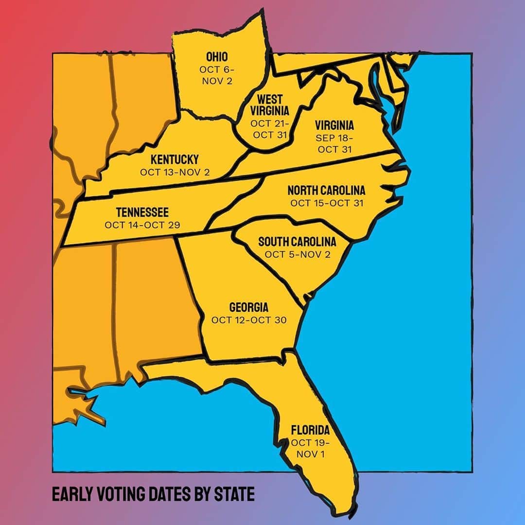 ケリー・リッパさんのインスタグラム写真 - (ケリー・リッパInstagram)「It is National Vote Early Day! This election is the most important of our life so make sure your voice is heard and your vote is counted...EARLY! Go to the link in my bio to check your state’s early voting dates today. #voteearly #everyvotecounts」10月25日 0時05分 - kellyripa